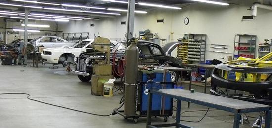 Lots of projects under way at B & B Race Cars!