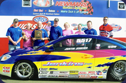 Justin Jenkins awarded 2007 NHRA Best Appearing Car Award