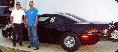 David Reese Drag Radial Mustang
