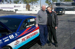Gary Richard, Bob Glidden and Darren Breaud testing 2010 Cobra Jet